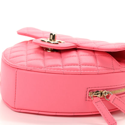 Chanel Lambskin Quilted CC In Love Heart Bag Pink 10 of 11