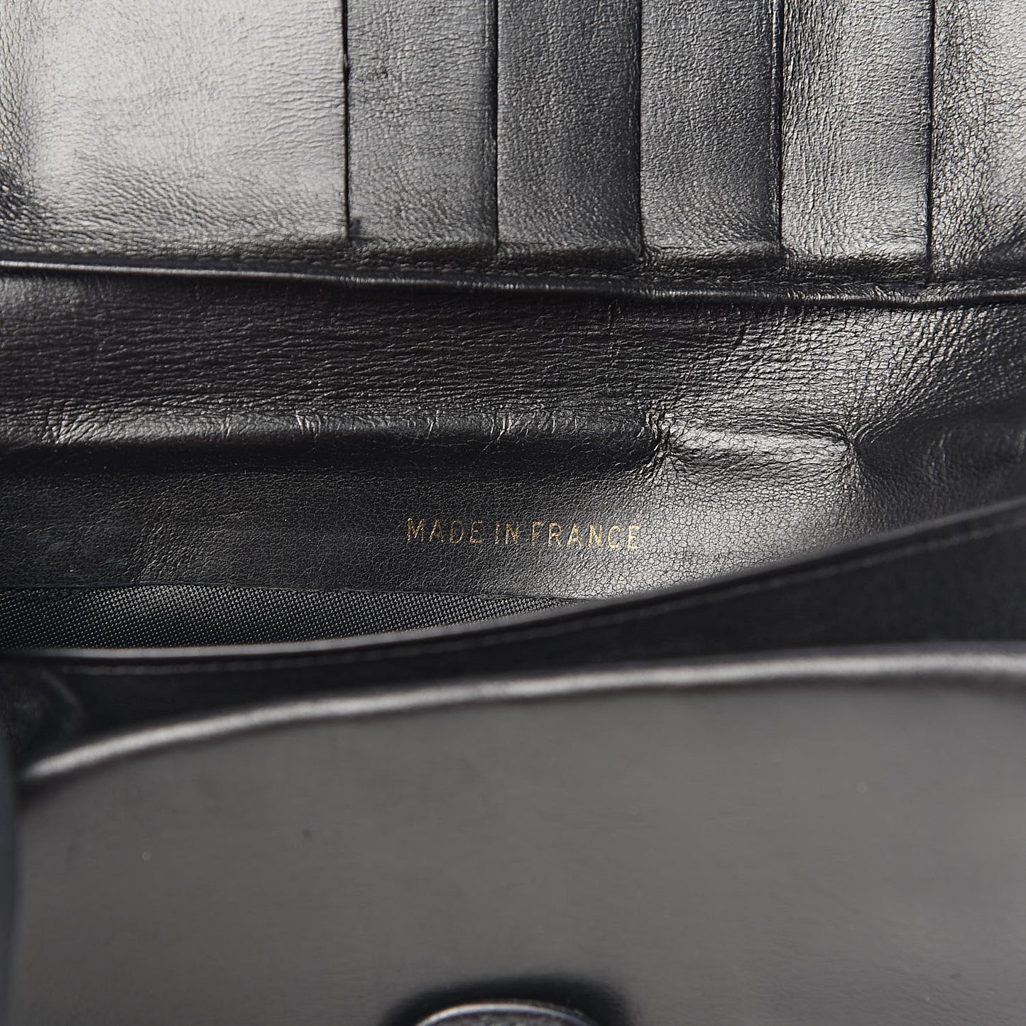Caviar Timeless CC French Wallet Black