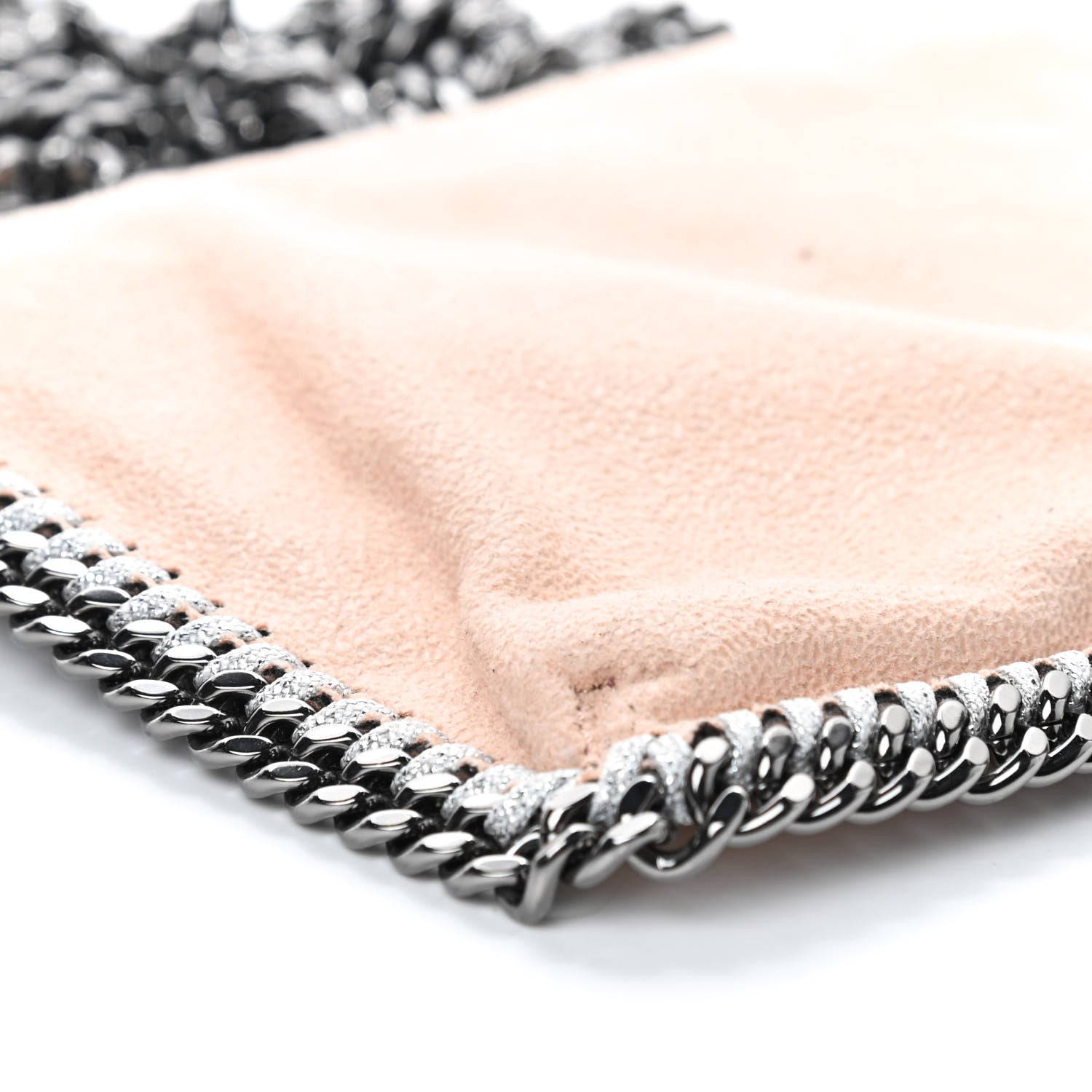 Stella McCartney Shaggy Deer Mini Falabella Crossbody Bag Powder 8 of 9
