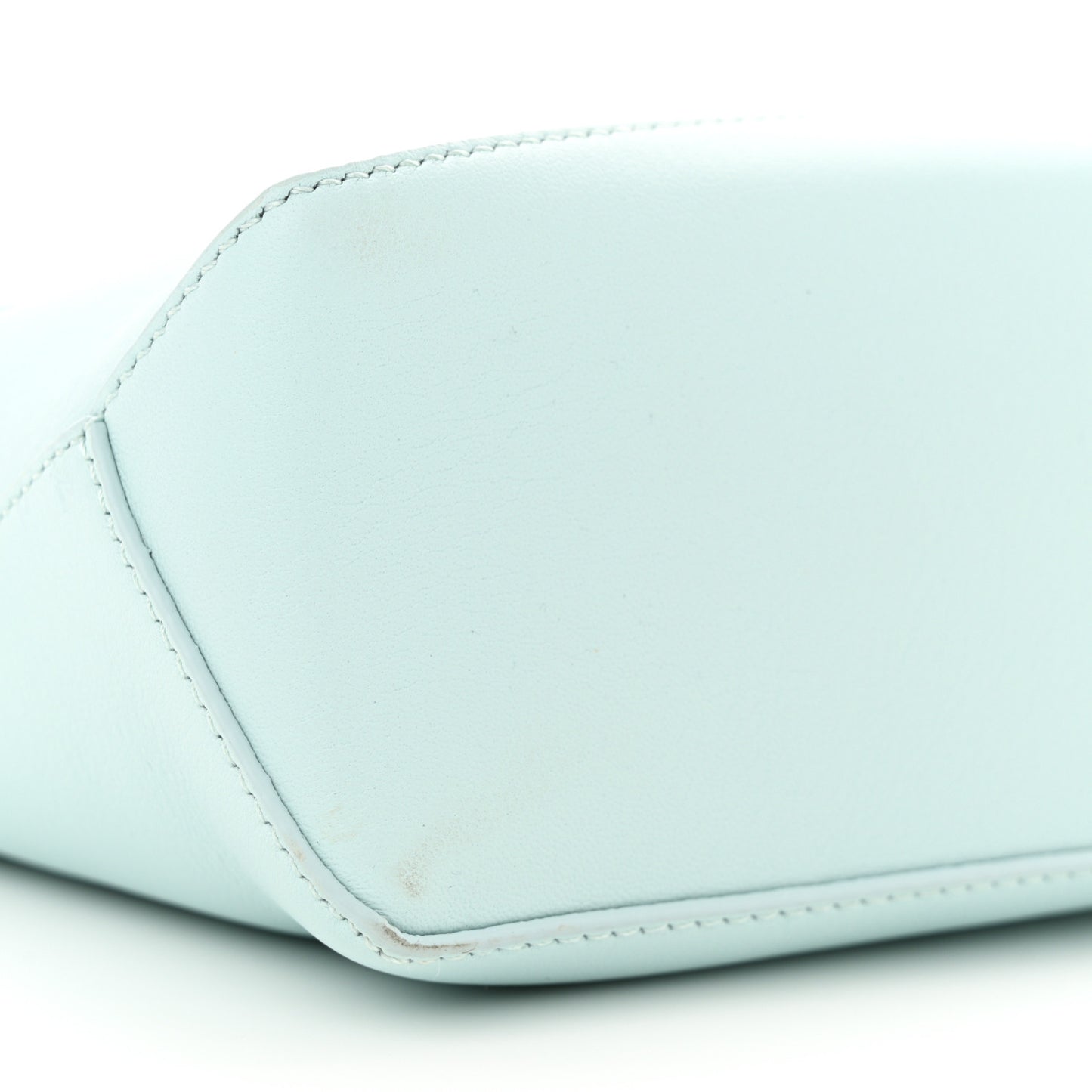 Calfskin Mini Puzzle Edge Bag Iceberg