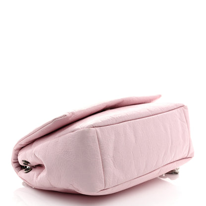 Balenciaga Arena Calfskin Mini Monaco Chain Shoulder Bag Petal Pink 4 of 10
