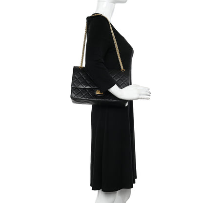 Chanel Aged Calfskin Quilted 2.55 Reissue 226 Flap Black 2 of 13