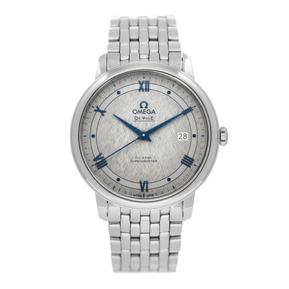 Omega Stainless Steel 39mm De Ville Prestige Co-Axial Chronometer Automatic Watch Grey 424.10.40.20.06.002 1 of 5