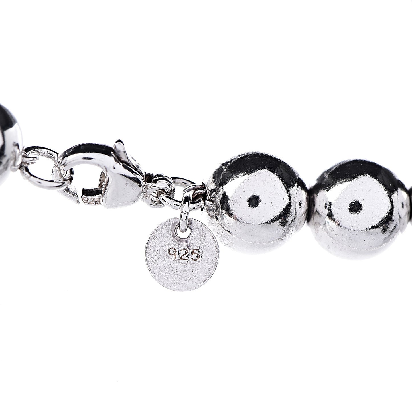 Sterling Silver 10mm HardWear Ball Necklace