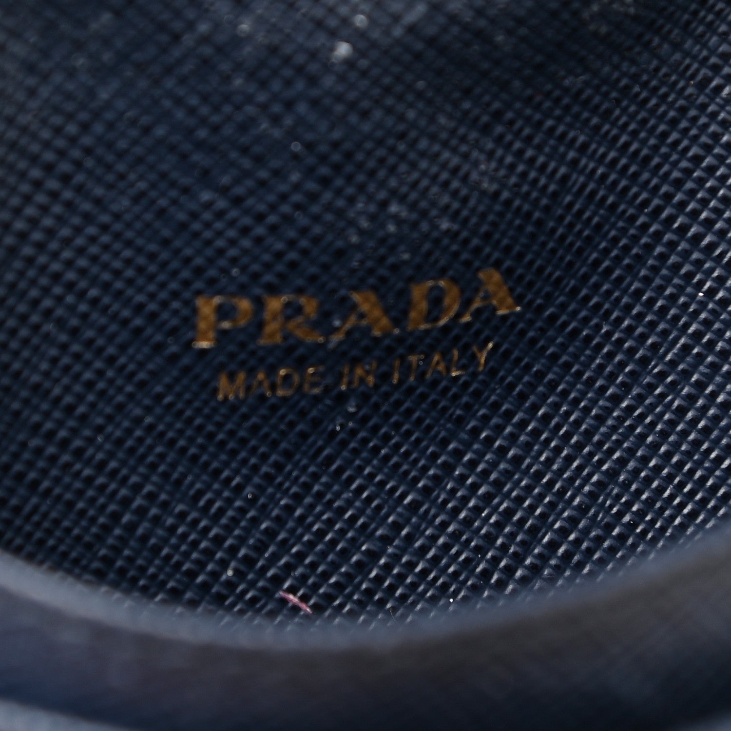 Prada Saffiano Metal Flap Wallet Baltico 6 of 11