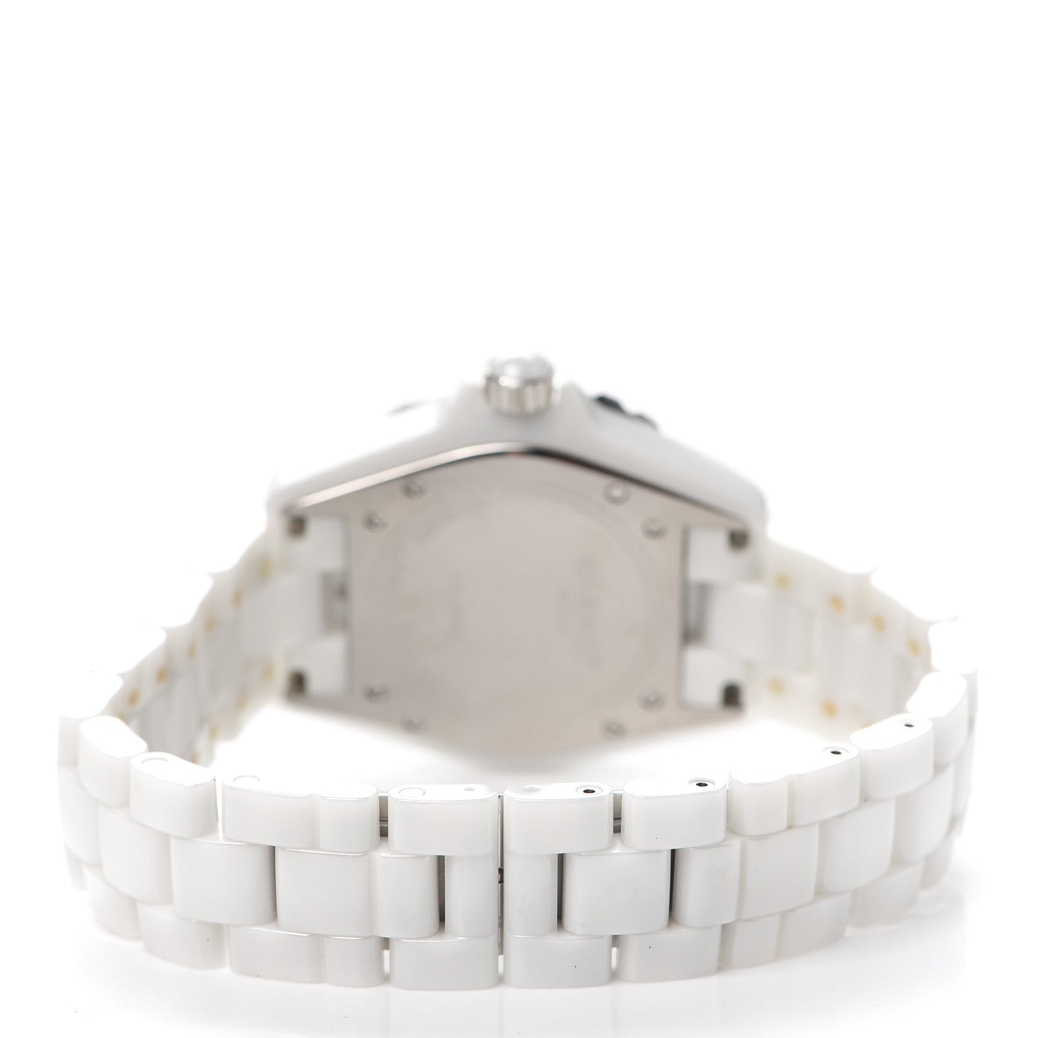 Chanel Stainless Steel Ceramic 38mm J12 Automatic Watch White 3 of 6