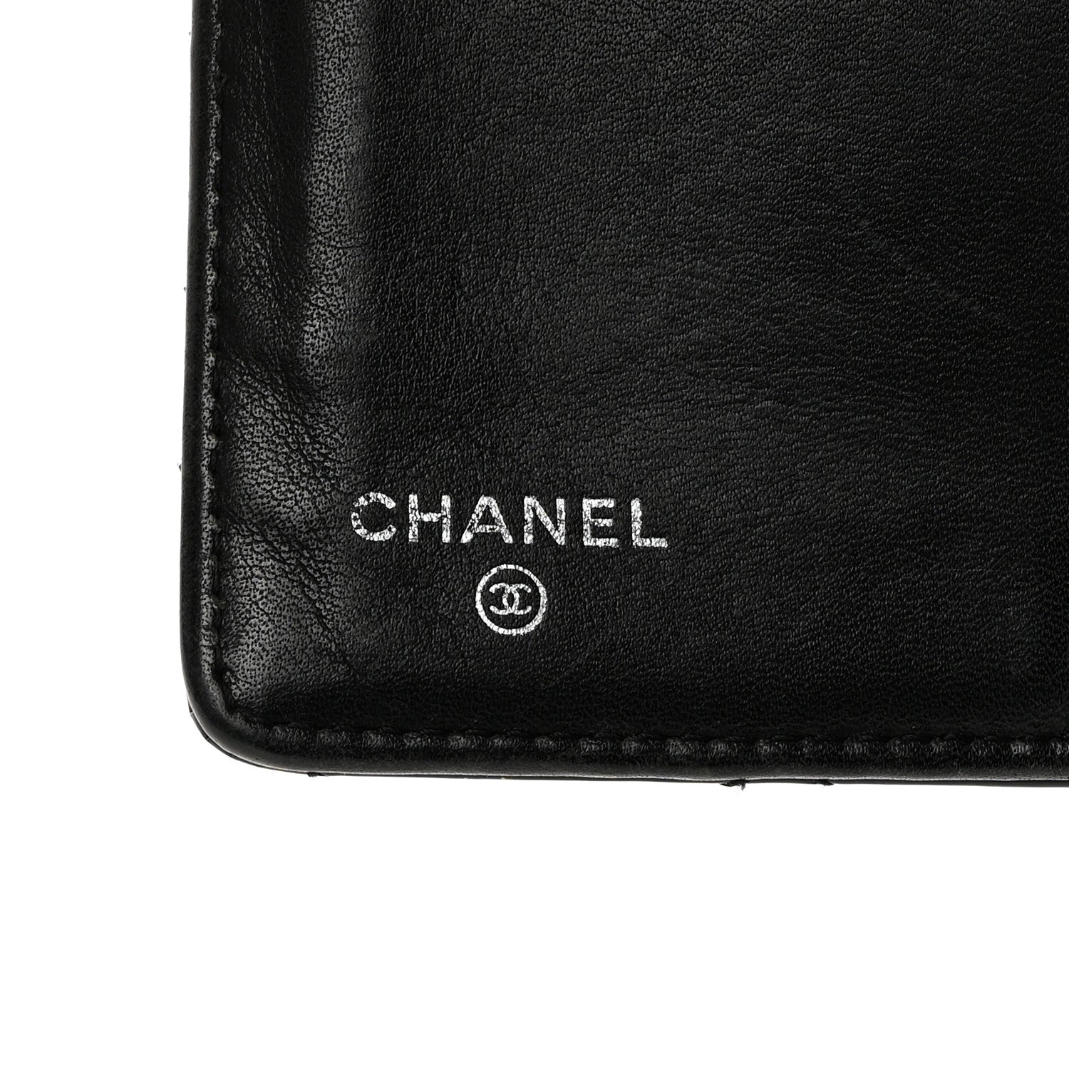 Chanel Patent Calfskin Quilted Yen Wallet Black 6 of 11