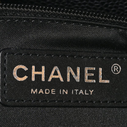 Chanel Caviar Quilted Grand Shopping Tote GST Black 8 of 11