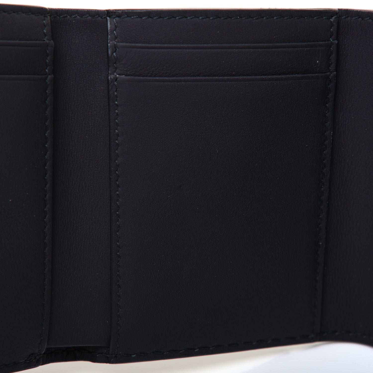 Christian Dior Ultra Matte Calfskin Medium Wallet Black 12 of 14