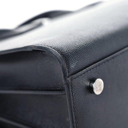 Saint Laurent Grained Calfskin Small Sac De Jour Black 14 of 28