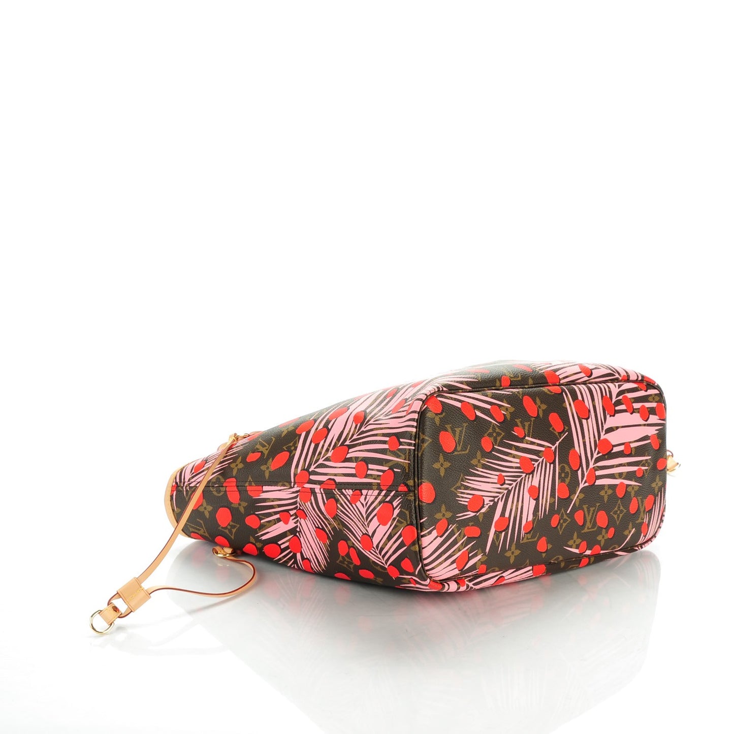 Monogram Jungle Dots Neo Neverfull MM Sugar Pink Poppy