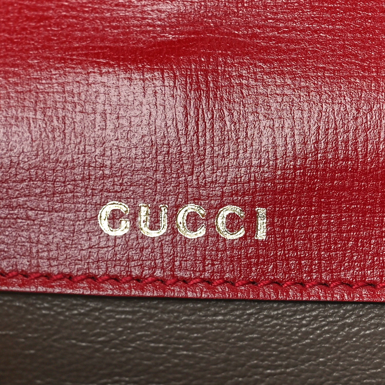 Gucci Azalea Calfskin Mini Sylvie 1969 Flap Messenger Bag New Cherry Red 6 of 12