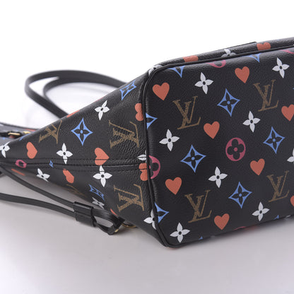 Louis Vuitton Game On Neverfull MM Black 6 of 10