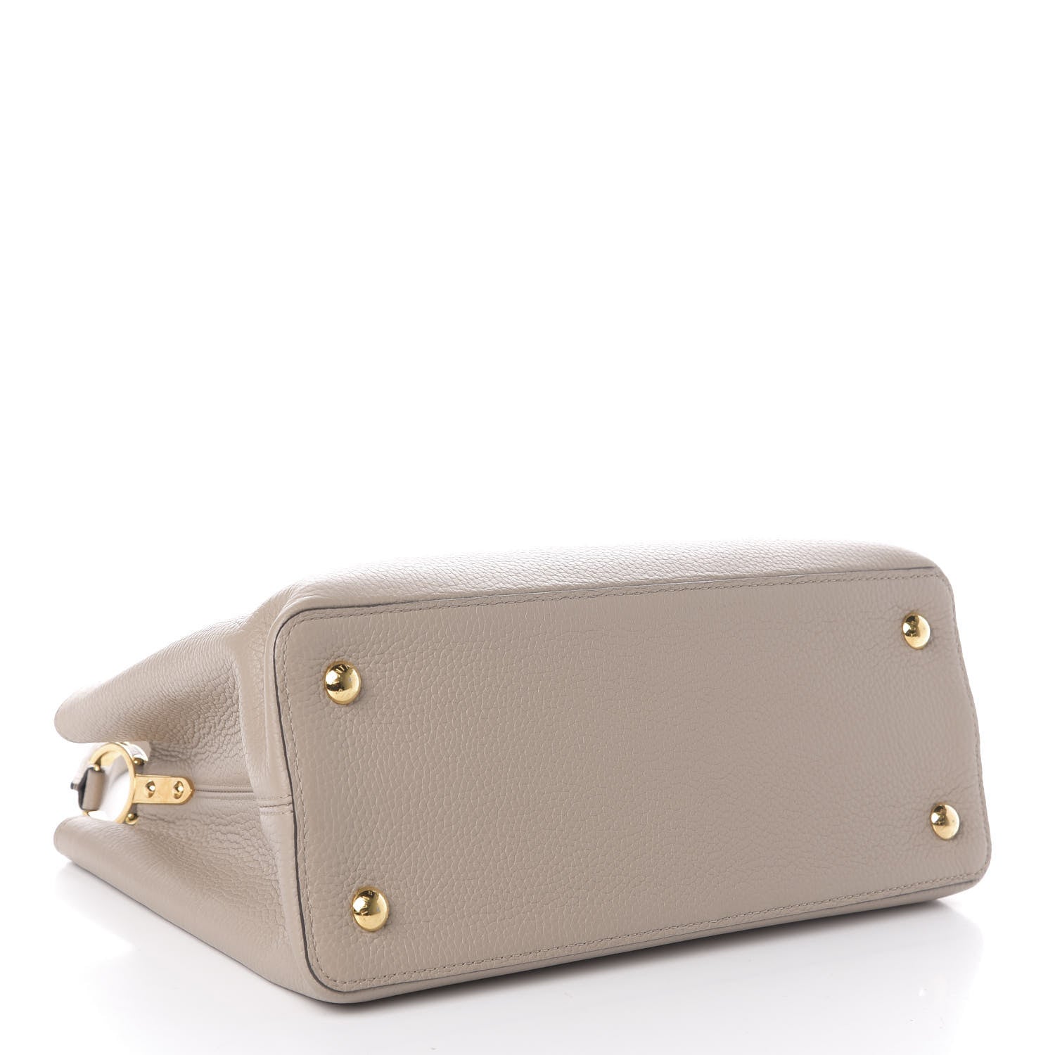 Louis Vuitton Taurillon Capucines MM Galet 4 of 9
