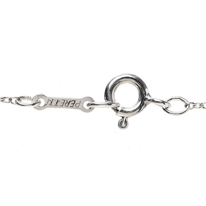 Tiffany Sterling Silver 20mm Elsa Peretti Bean Pendant Necklace 4 of 6