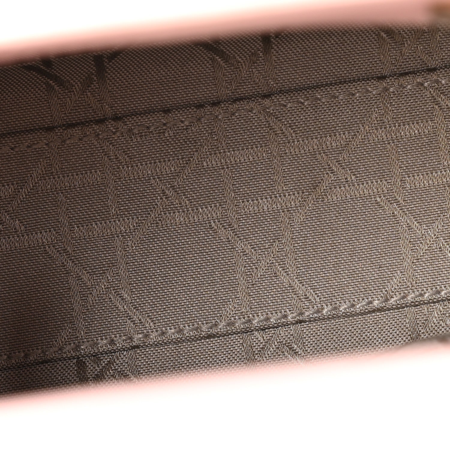 Christian Dior Metallic Lambskin Cannage Mini Lady Dior Lotus