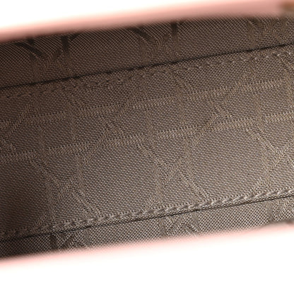 Christian Dior Metallic Lambskin Cannage Mini Lady Dior Lotus 5 of 13