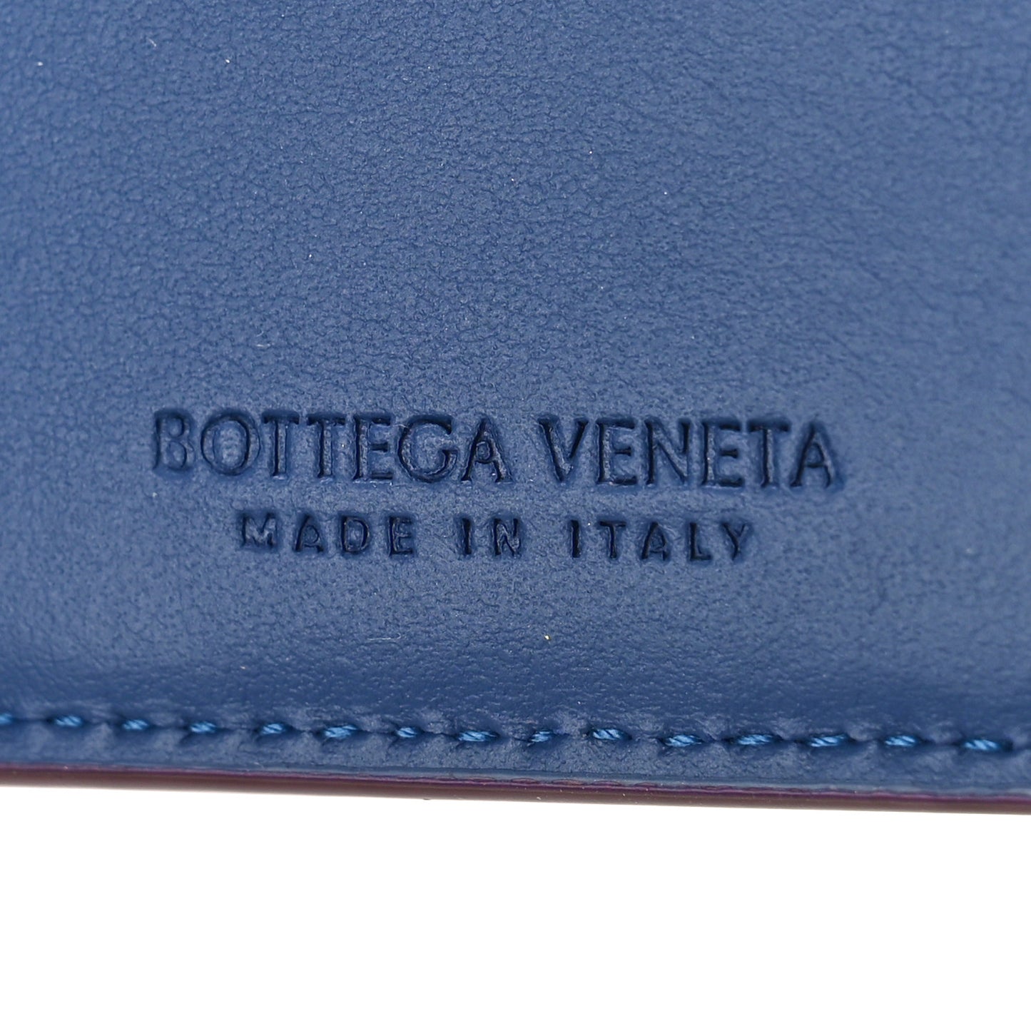 Nappa Intrecciato Bi-Fold Wallet Cruise Bordeaux