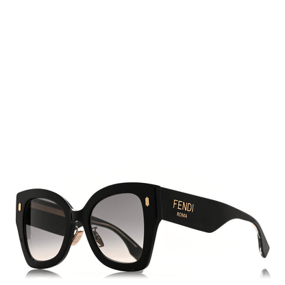 Fendi Acetate FF 53mm Sunglasses 0434/G/S Black 1 of 7