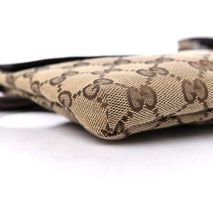 Gucci GG Monogram Double Pocket Belt Bag Dark Brown 10 of 13