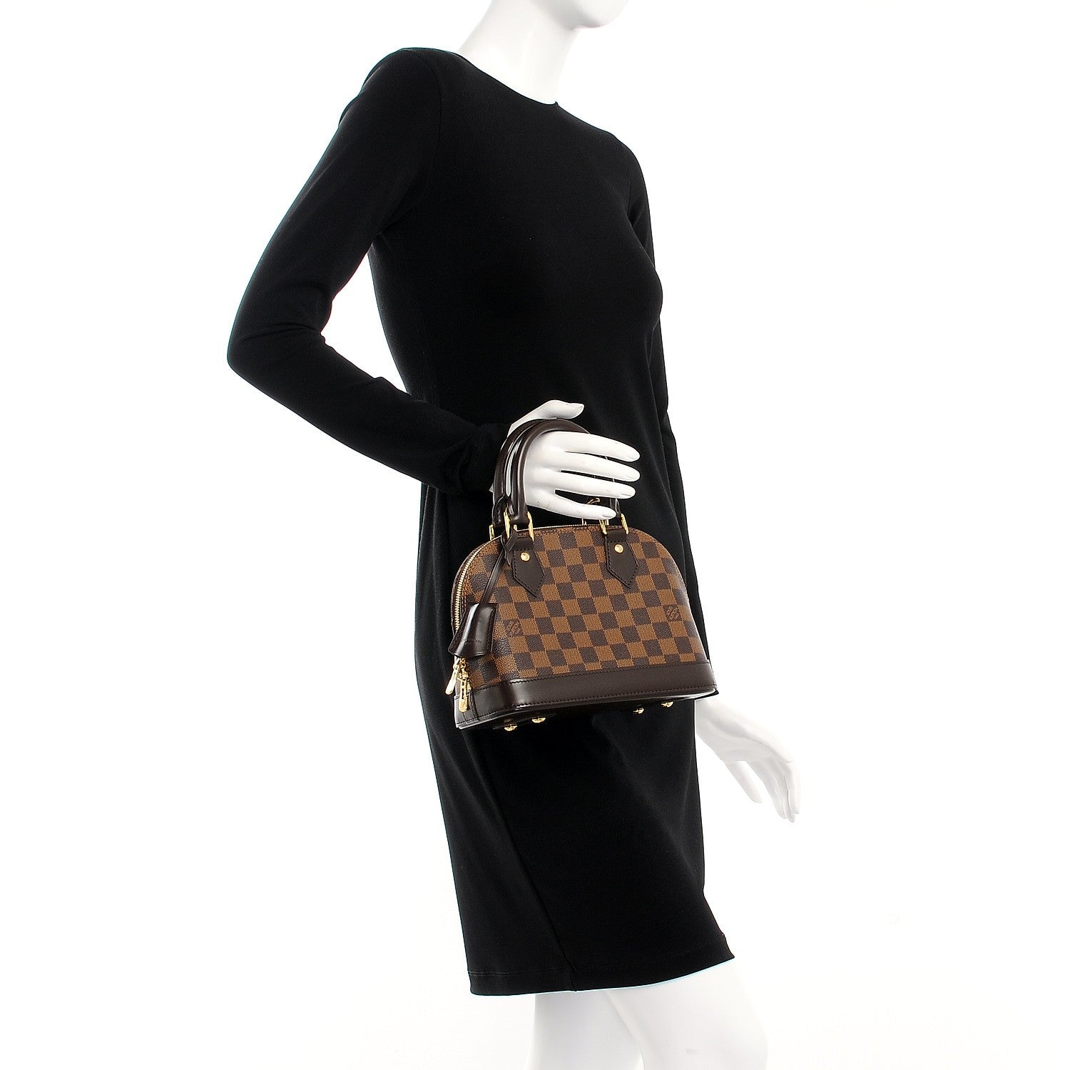 Louis Vuitton Damier Ebene Alma BB 3 of 9