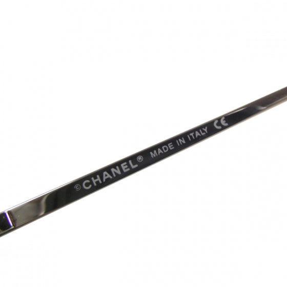 Metal CC Logo Sunglasses 4017-D Silver
