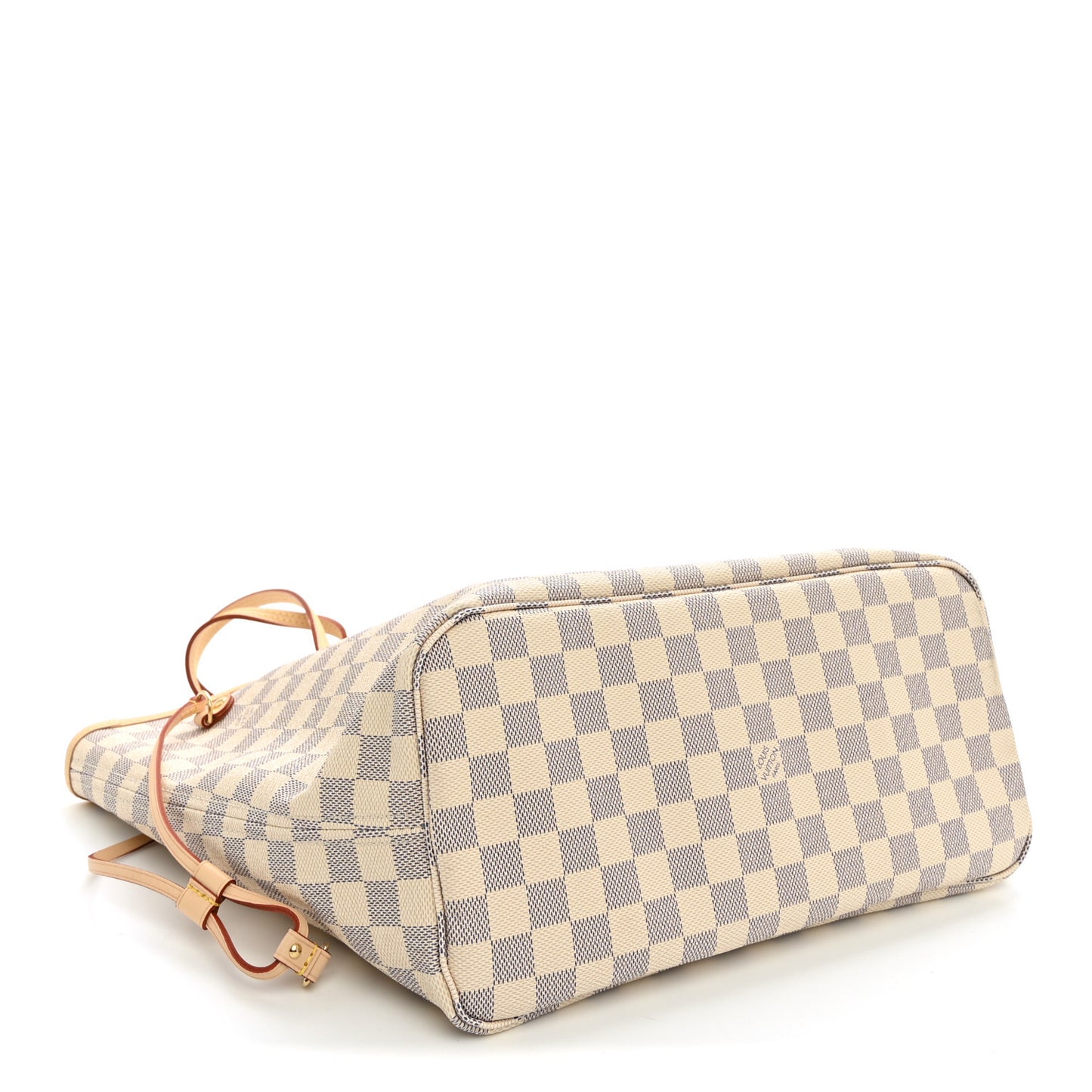 Damier Azur Neo Neverfull MM Rose Ballerine