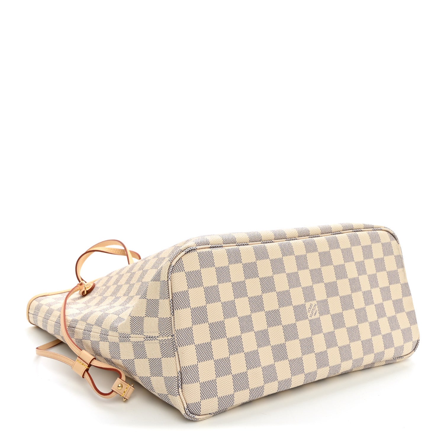 Louis Vuitton Damier Azur Neo Neverfull MM Rose Ballerine 5 of 10