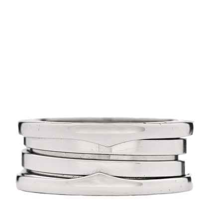 Bulgari 18K White Gold B.Zero1 Three-Band Ring 56 7.5 1 of 5