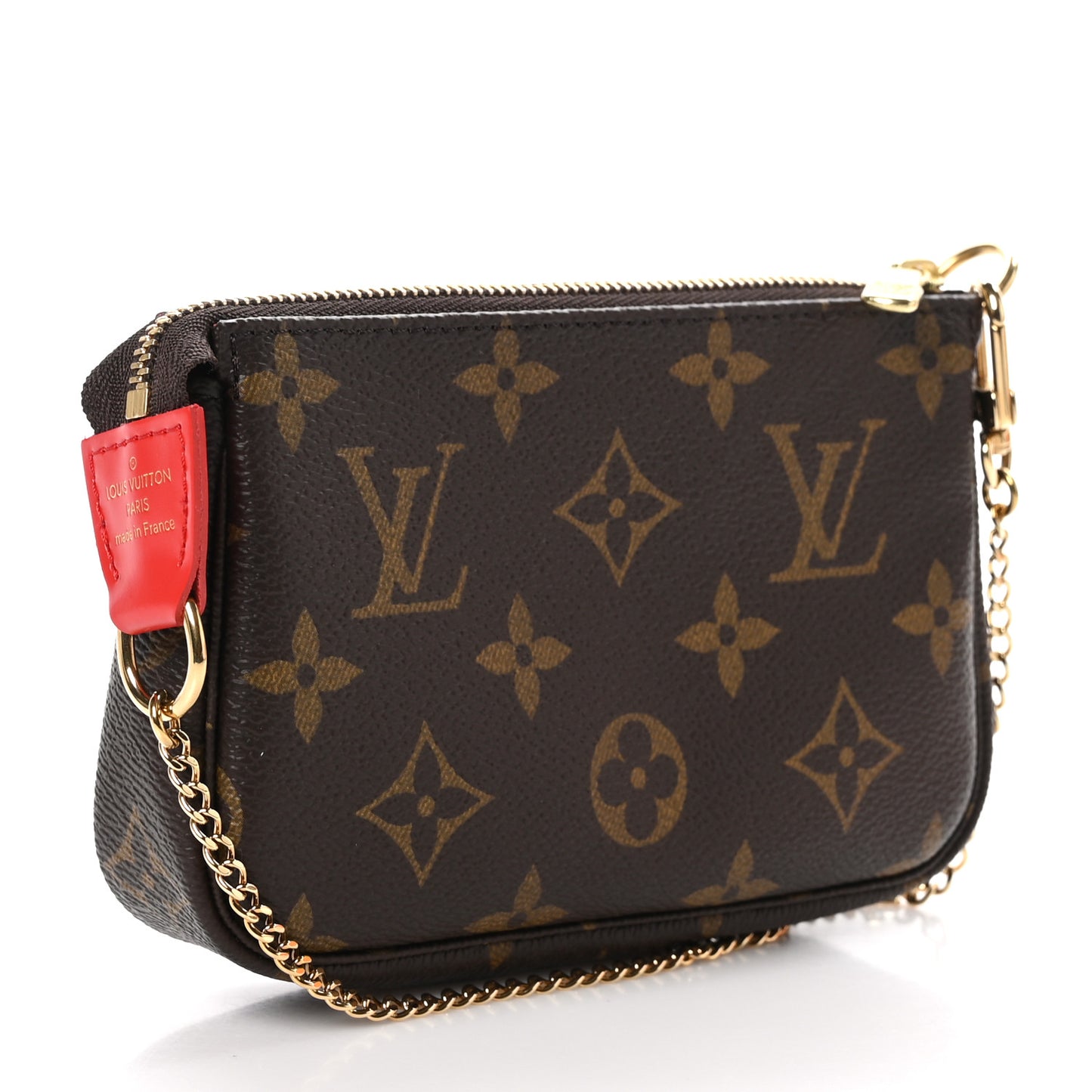Monogram 2020 Christmas Animation Bumper Cars Mini Pochette Accessories Coquelicot