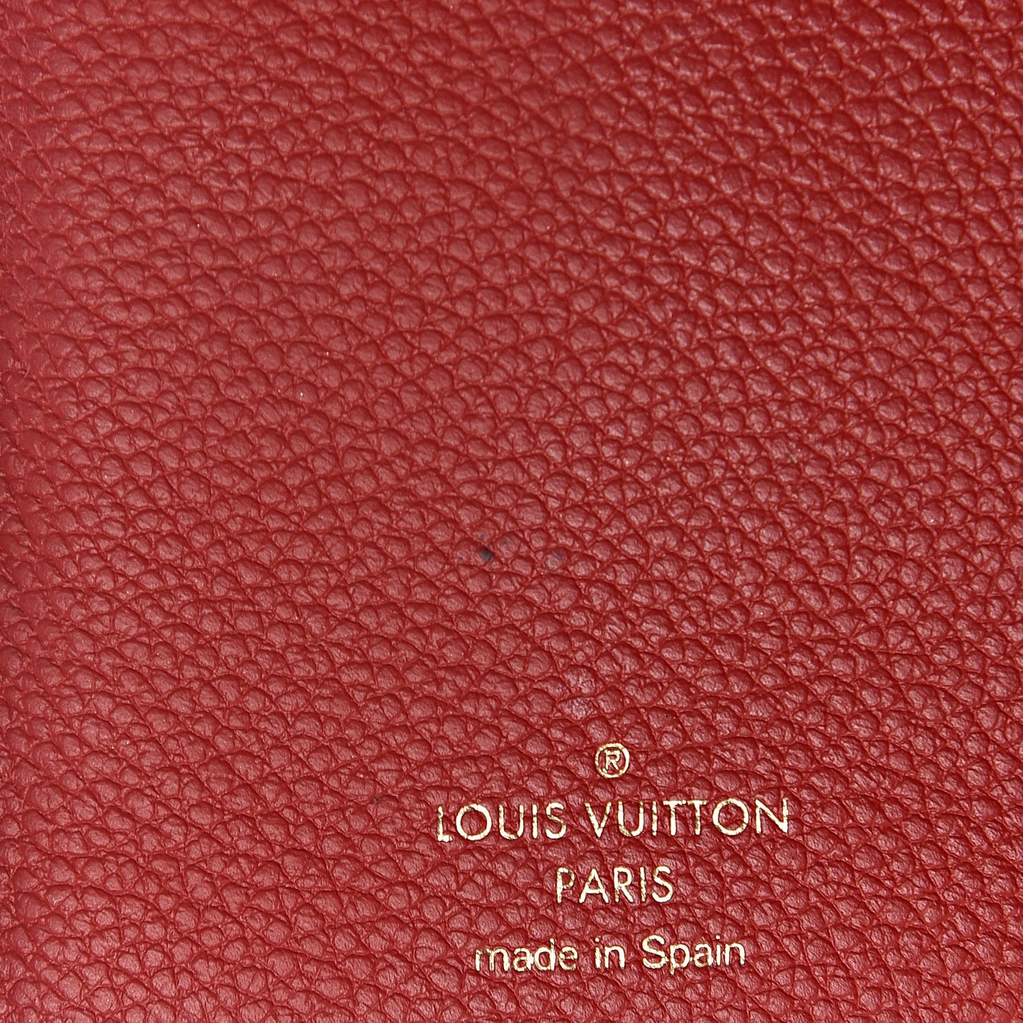 Monogram Pallas Compact Wallet Cherry