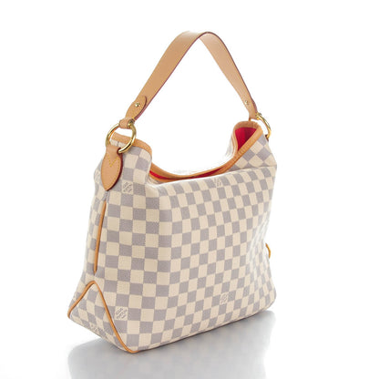 Louis Vuitton Damier Azur Delightful PM Pink 3 of 7
