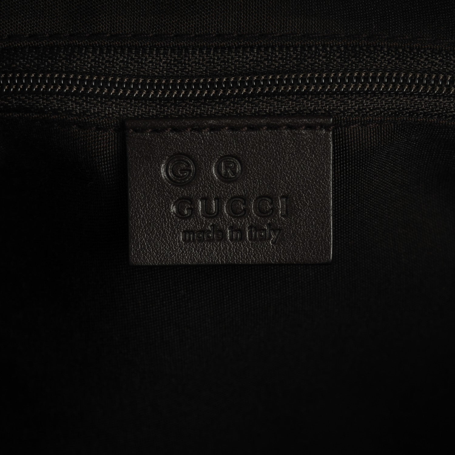 Gucci GG Supreme Monogram Web Flat Messenger Bag Dark Brown 7 of 8