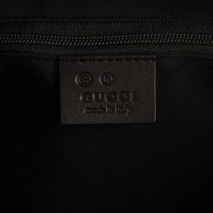 Gucci GG Supreme Monogram Web Flat Messenger Bag Dark Brown 7 of 8