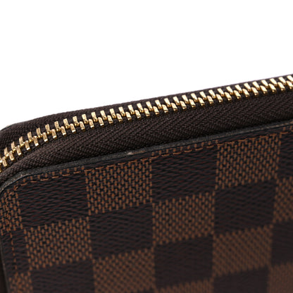 Louis Vuitton Damier Ebene Clemence Wallet Cherry 11 of 11