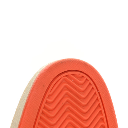 Louis Vuitton Calfskin Monogram Rivoli High Top Sneakers 10 Orange 9 of 9