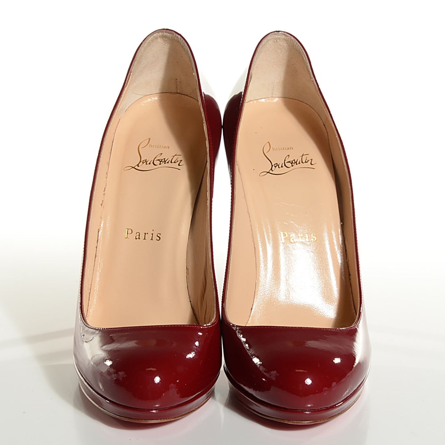 Patent Fifi 100 Pumps 38 Red