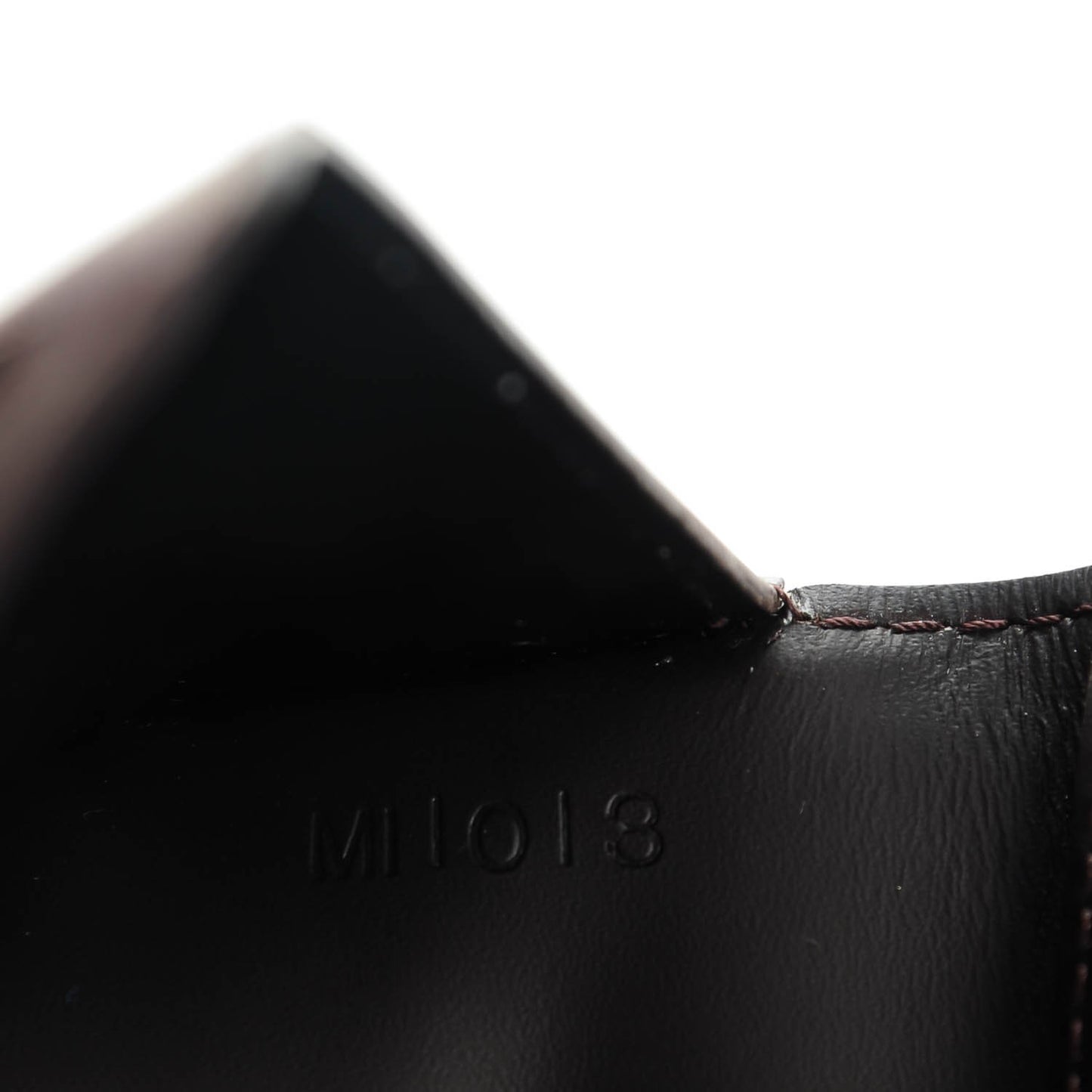 Monogram Glace Compact Wallet Cafe Brown