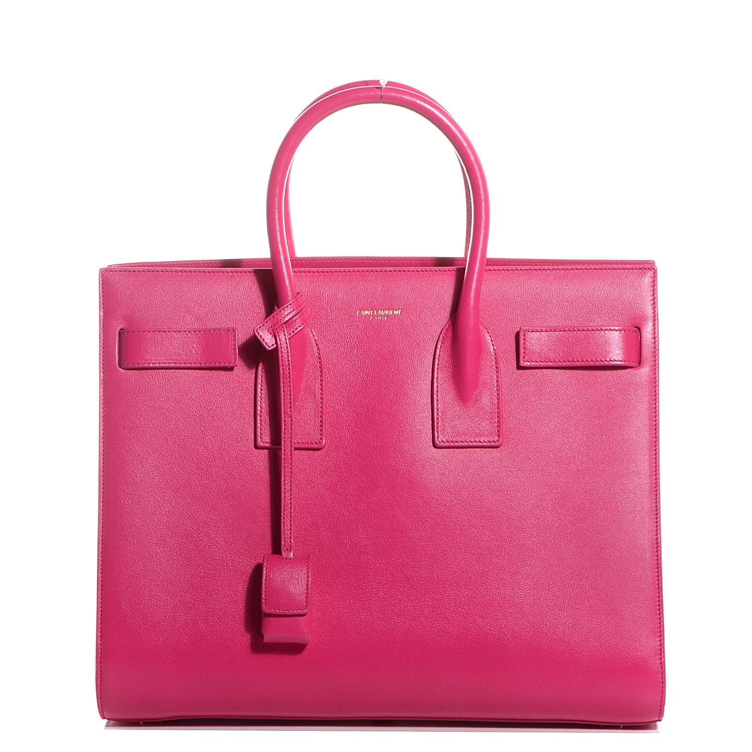 Saint Laurent Calfskin Small Sac De Jour Bubblegum 1 of 8