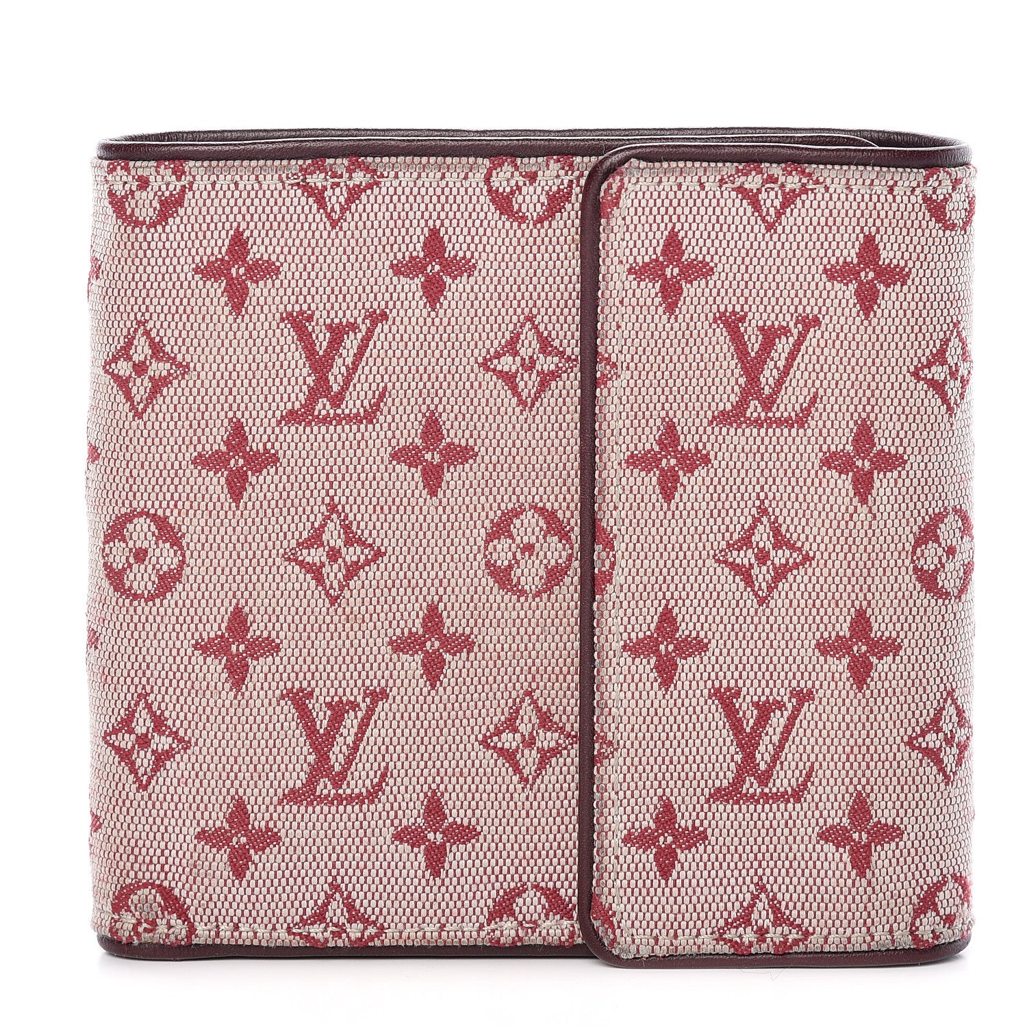 Louis Vuitton Mini Monogram Compact Wallet Cherry 1 of 15