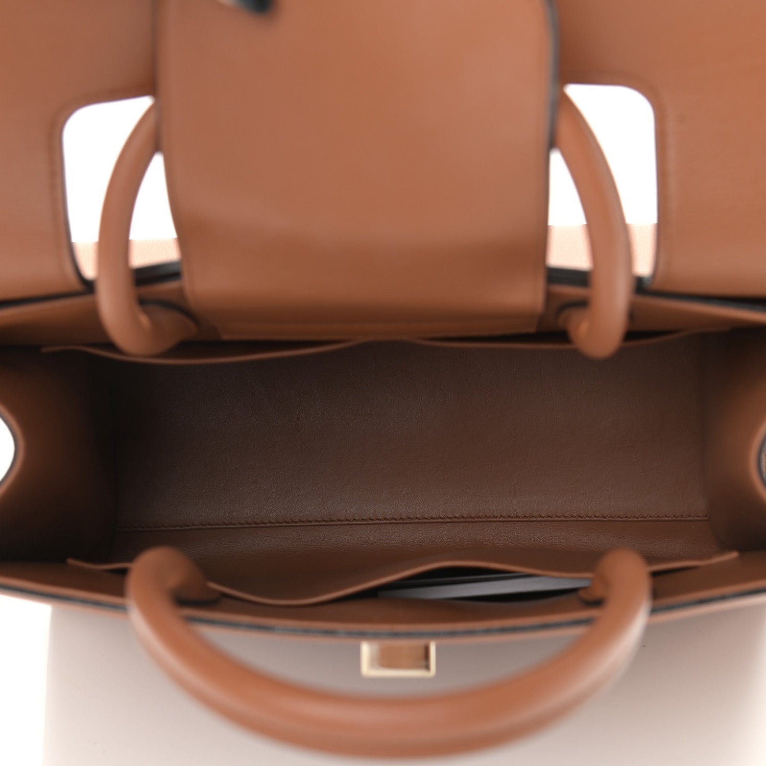 Christian Dior Smooth Calfskin Medium Diorever Flap Brown 4 of 13