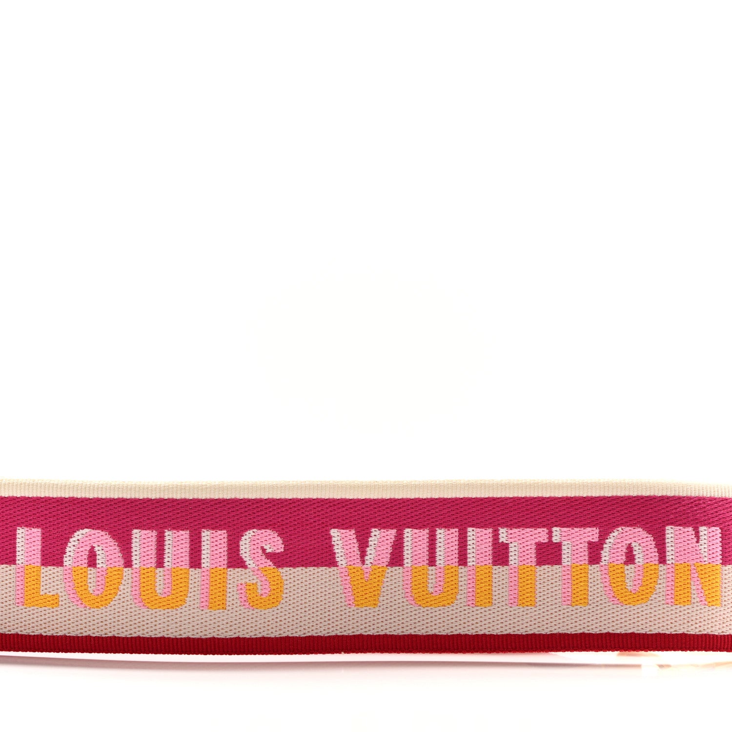 Louis Vuitton Jacquard Speedy Bandouliere 20 Shoulder Strap Fuchsia 3 of 4