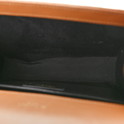 Saint Laurent Grain De Poudre Textured Mixed Matelasse Medium Triquilt Monogram Satchel Dark Cork 5 of 11