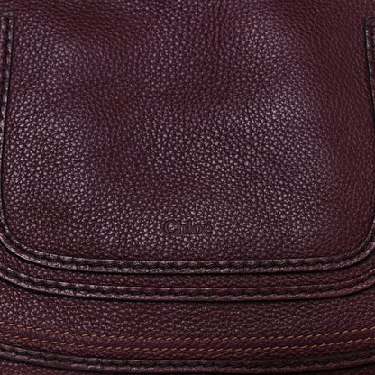 Chloe Calfskin Medium Marcie Satchel Dark Velvet 8 of 13