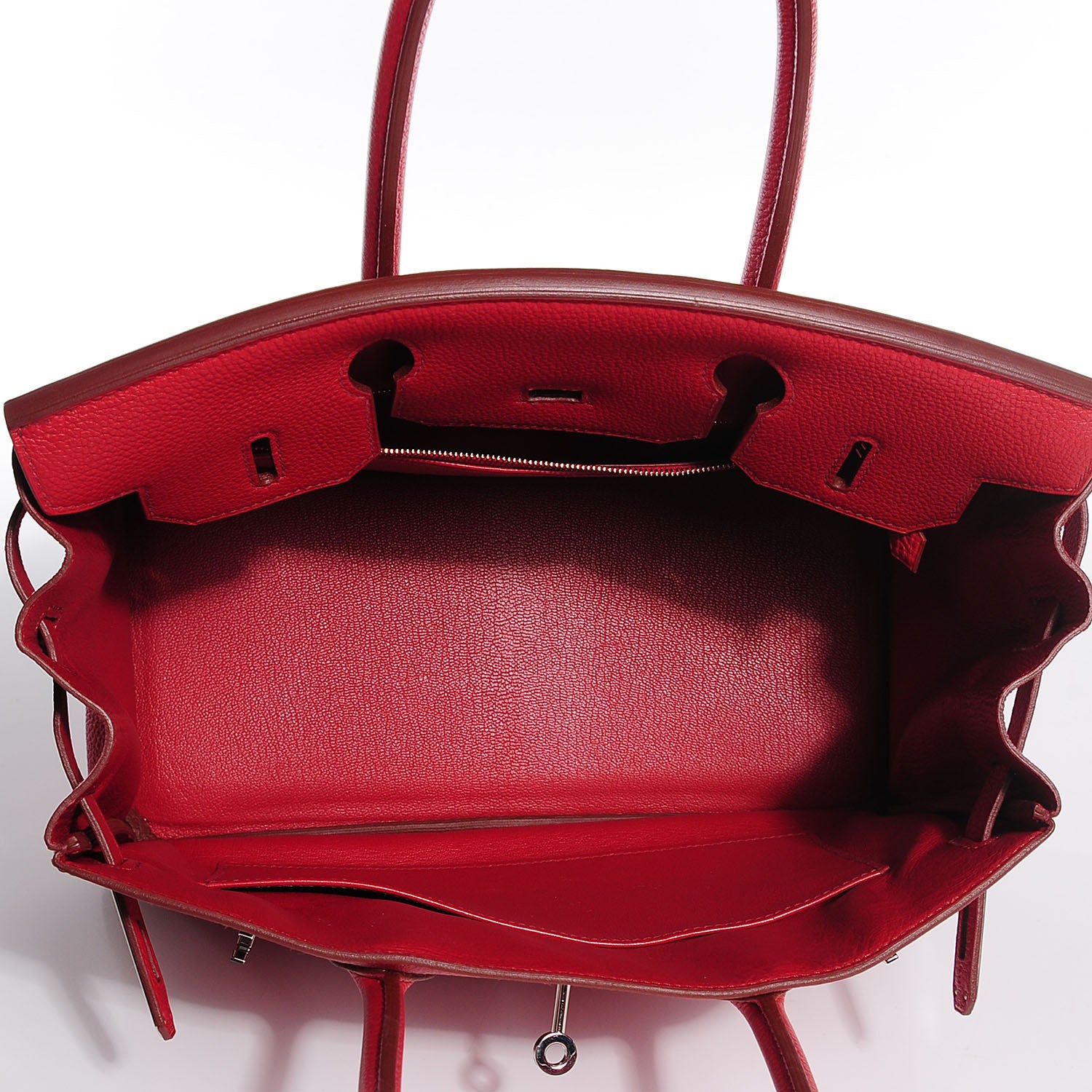Hermes Togo Birkin 30 Rouge Garance 11 of 34