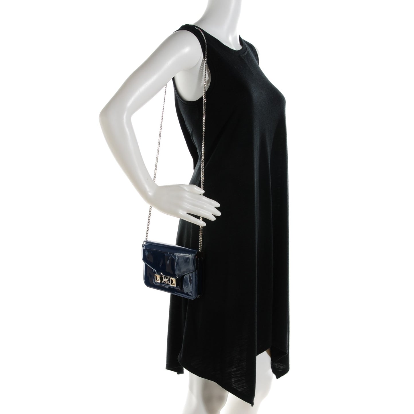 Patent PS11 Chain Wallet Cadet Blue