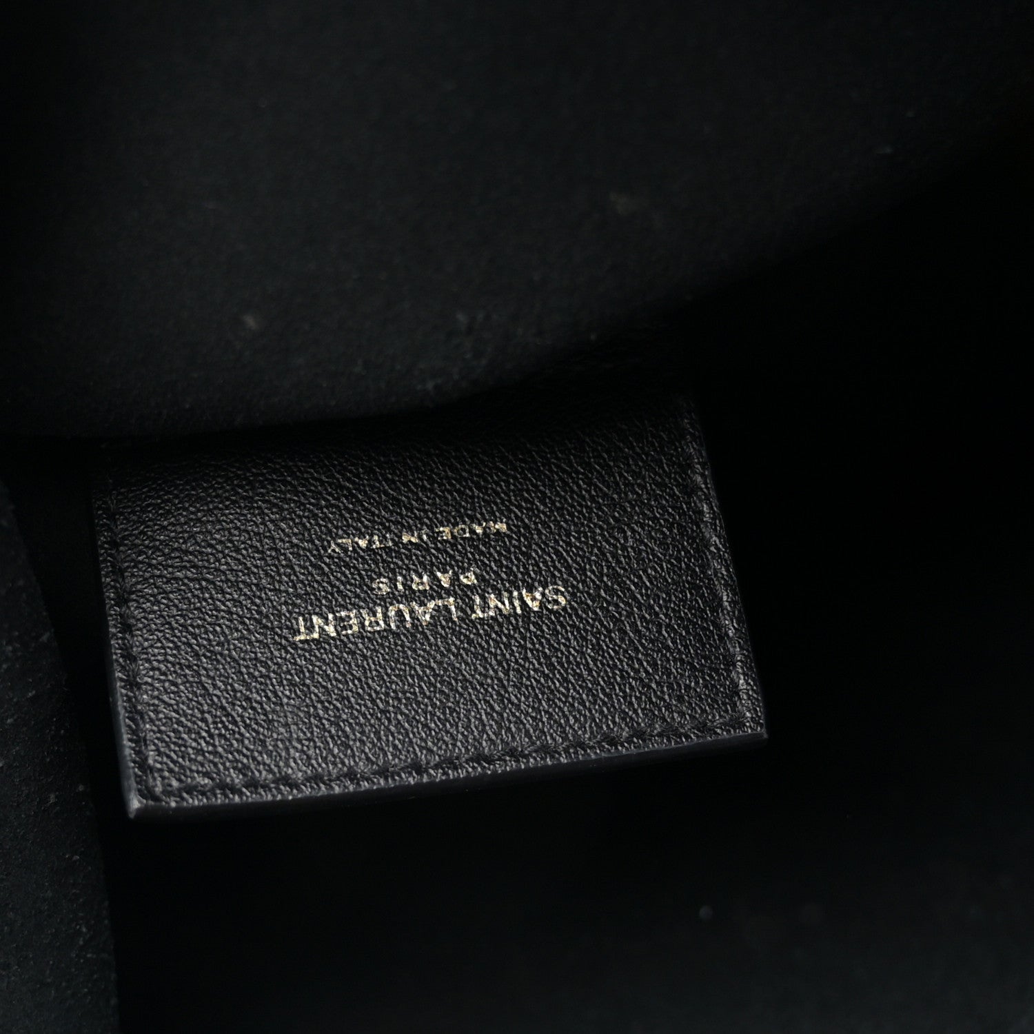 Saint Laurent Calfskin Large Shopping Tote Black 7 of 15