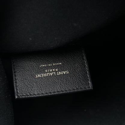 Saint Laurent Calfskin Large Shopping Tote Black 7 of 15