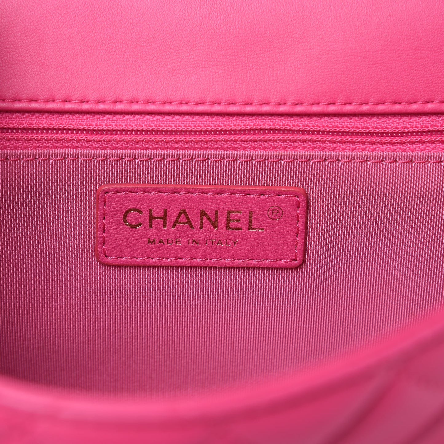 Lambskin Quilted Medium Mademoiselle Chic Flap Pink