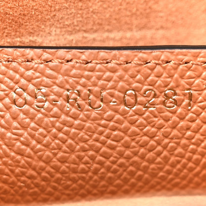Christian Dior Grained Calfskin Saddle Bag Camello 7 of 10